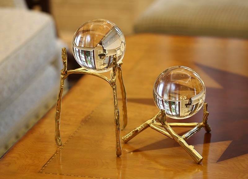 quả cầu pha lê phong thủy