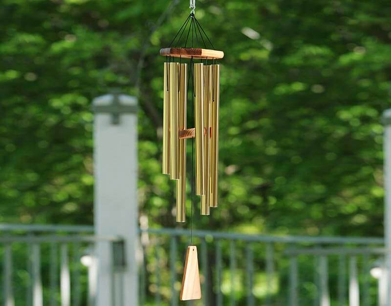 chuông gió bằng đồng