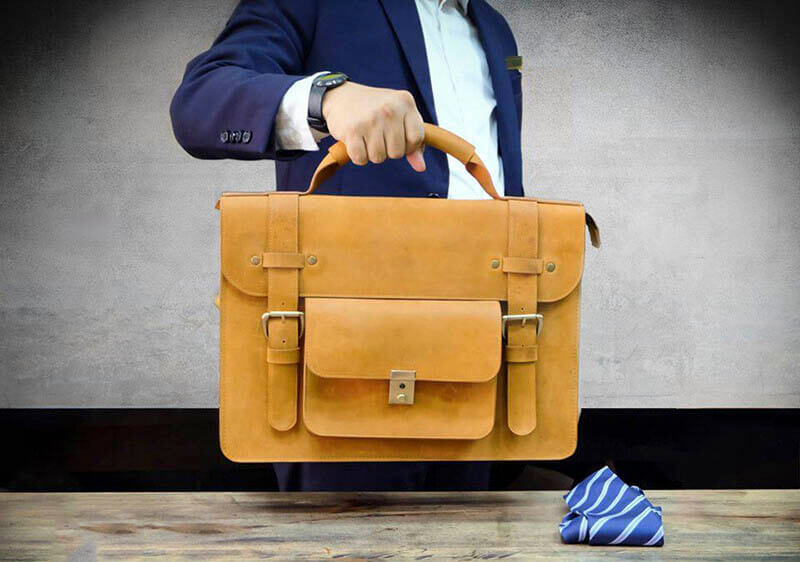 Túi da cao cấp tặng sếp